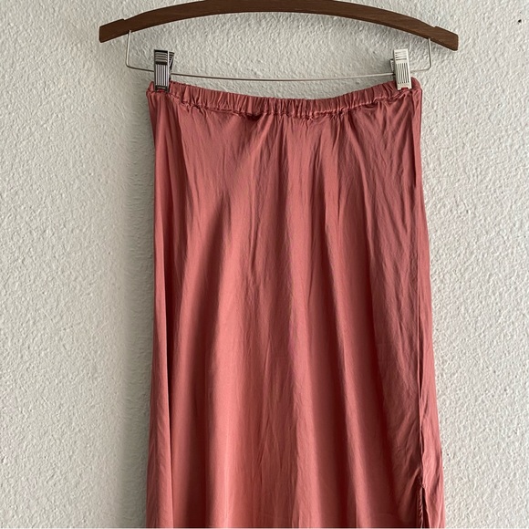 Young Fabulous & Broke Felicity Satin Midi Skirt - Picture 5 of 14